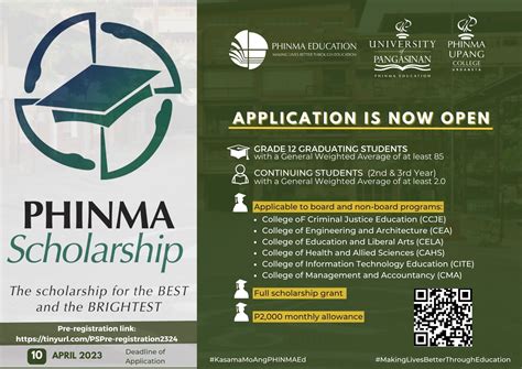phinma scholarship|phinma education courses.